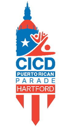 Image of the logo of CICD with Puerto Rican Parade in Hartford