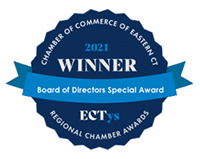 Image of Chamber of Commerce of Eastern CT 2021 Winner ECTys award