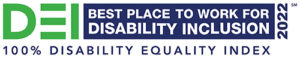 Image of DEI 2022 Best Place to Work for Disability Inclusion logo